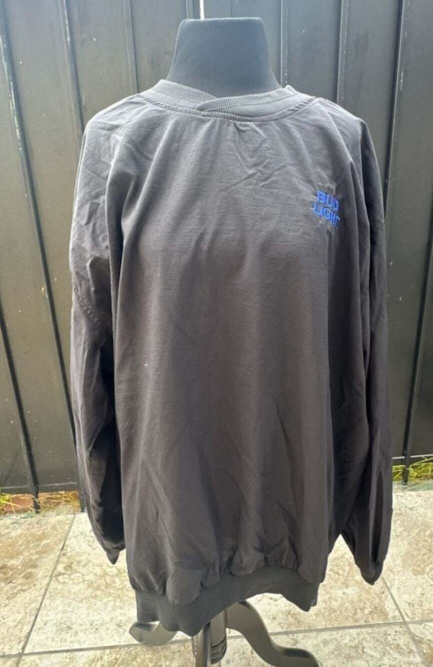 Vintage Swingster Bud Light Pullover Windbreaker Jacket